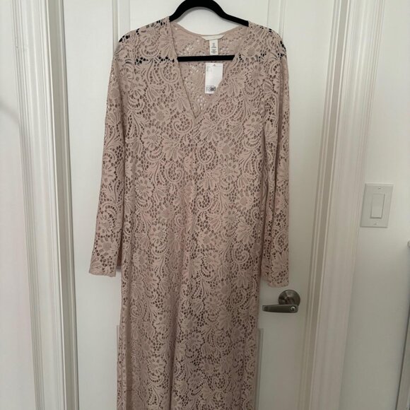 NWT H&M Long Sleeve Lace Dress - Picture 2 of 5